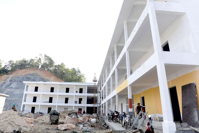 Dự án có 10 hạng mục chính, trong đó có 8 hạng mục đã cơ bản hoàn thành các yếu tố về điện, nước, phòng cháy chữa cháy.