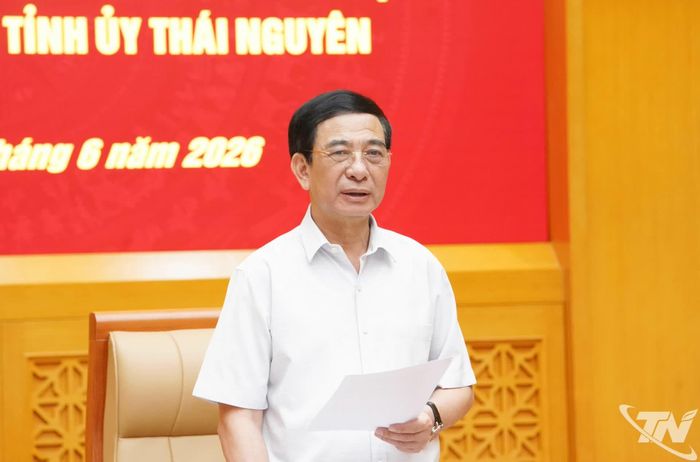Đại tướng Phan Văn Giang, Ủy viên Bộ Chính trị, Phó Bí thư Quân ủy Trung ương, Phó Thủ tướng Chính phủ, Bộ trưởng Bộ Quốc phòng, Trưởng Đoàn kiểm tra, giám sát, phát biểu tại Hội nghị.