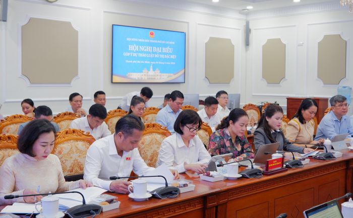 Các đại biểu tham dự hội nghị. Ảnh: Hoa Lê