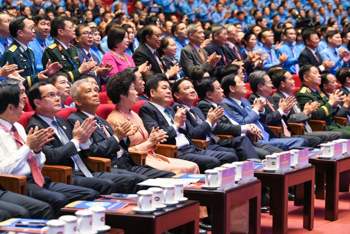 Các đại biểu dự Đại hội XIV Công đoàn Việt Nam