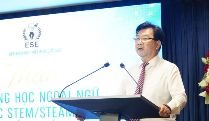 Ông Lê Văn Đường, Giám đốc Công ty Nhật Linh Đà Nẵng phát biểu tại hội thảo.