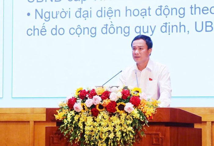 PGS,TS. Triệu Thế Hùng, Phó Chủ nhiệm Ủy ban Văn hóa và Xã hội phổ biến các điểm mới của Luật Tín ngưỡng, tôn giáo (sửa đổi)