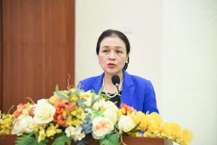 Đại sứ Nguyễn Phương Nga, Nguyên Thứ trưởng Bộ Ngoại giao, Nguyên Chủ tịch Liên hiệp các tổ chức hữu nghị Việt Nam. Ảnh: Xuân Quý