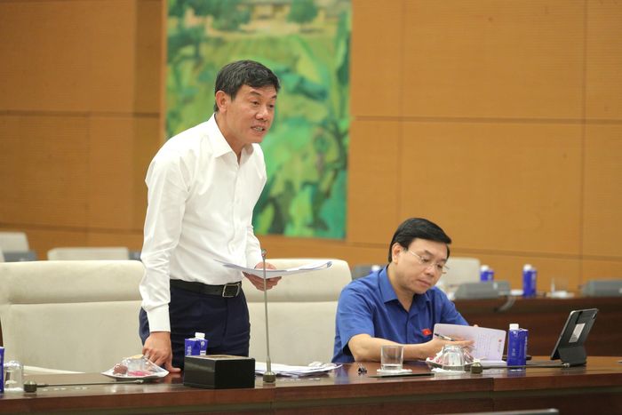 Phó Tổng Kiểm toán Nhà nước Doãn Anh Thơ phát biểu