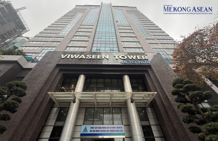 Tòa nhà Viwaseen Tower - Số 48 Tố Hữu - Phường Đại Mỗ - TP Hà Nội. Ảnh: Hà Anh - Mekong ASEAN