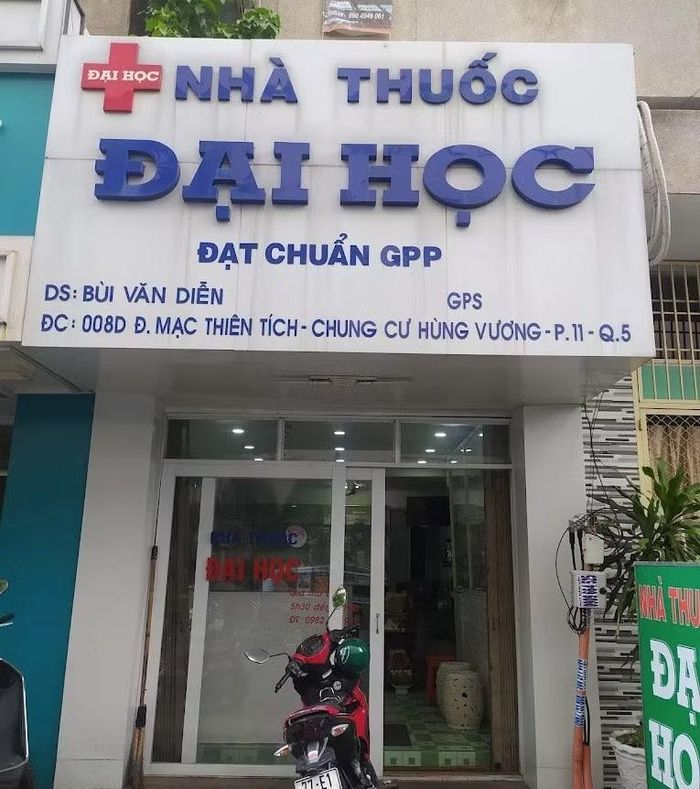 Hộ kinh doanh Nhà thuốc Đại học bị xử phạt 11,5 triệu đồng.