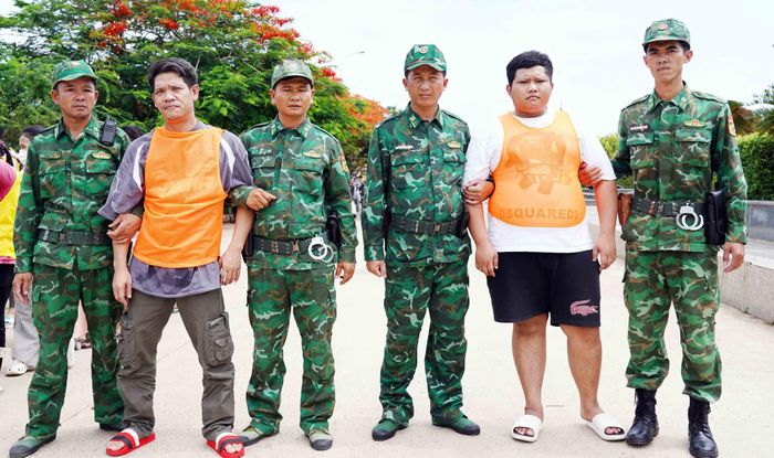 Hai đối tượng truy nã Nguyễn Tán Luân và Lâm Quang Nhật bị bắt.