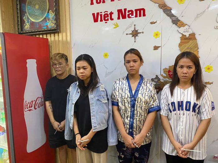Một số đối tượng nữ có liên quan tới vụ việc.