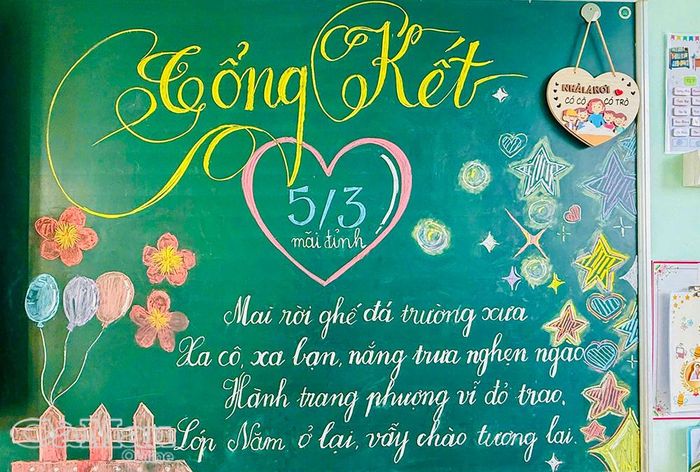 Những lời nhắn gửi tuổi học trò, lưu giữ ký ức về mái trường, bạn bè, thầy cô.