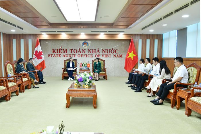 Quang cảnh buổi làm việc. Ảnh: M. Thúy