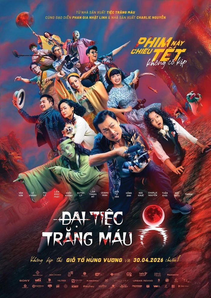 Poster phim "Đại tiệc trăng máu 8". Ảnh: ĐPCC