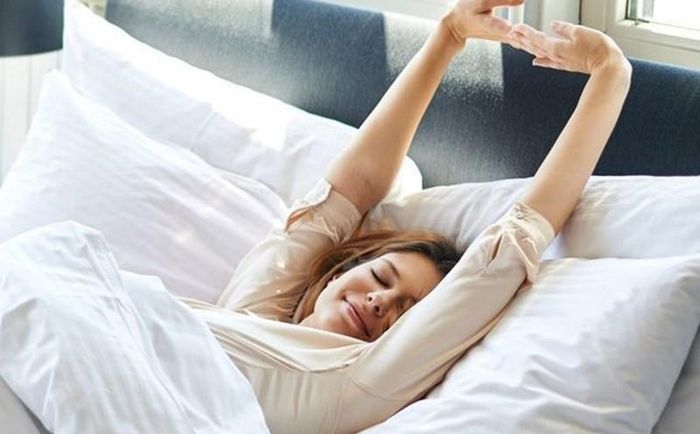 Thức dậy trong trạng thái tỉnh táo, khỏe khoắn cho thấy bạn có giấc ngủ chất lượng. Ảnh minh họa.