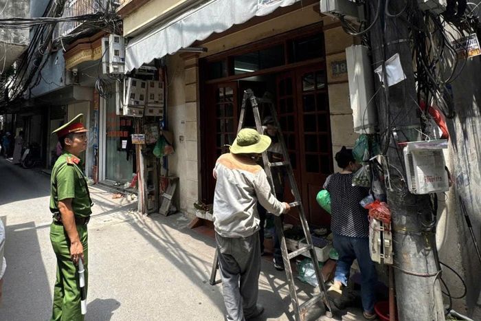 Công an phường Tây Hồ quyết tâm thực hiện hiệu quả nhiệm vụ theo tinh thần khắc phục “5 điểm nghẽn”. Ảnh: PV