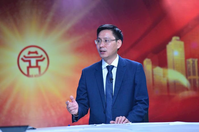 Ông Hoàng Đình Chung: "Cuộc chiến chống vi phạm bản quyền số không còn đơn thuần là việc gỡ bỏ một website hay chặn một đường dẫn cụ thể, mà cần hướng tới việc nhận diện, bóc gỡ". Ảnh: Phan Anh
