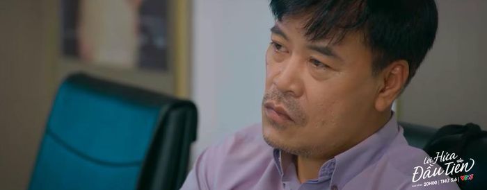 Ông Tài đã đến gặp Quang Lee để hỏi rõ mọi chuyện liên quan tới con gái. Ảnh VTV