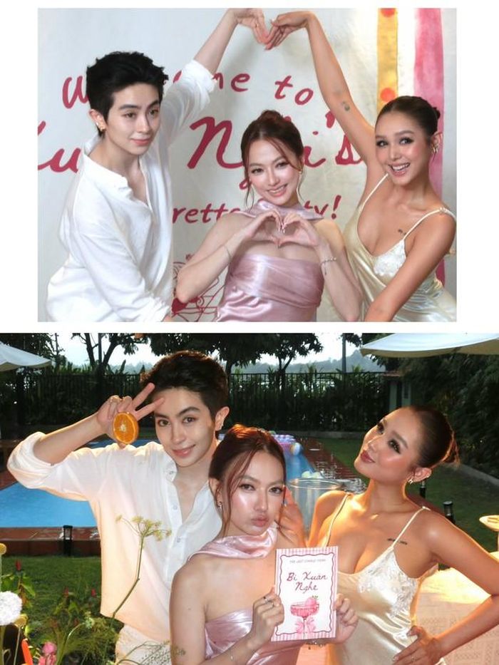 "Bé" Xuân Nghi rạng rỡ hạnh phúc bên những người bạn thân thiết. Cô khép lại cuộc sống độc thân và chuẩn bị cho hành trình mới là người phụ nữ của gia đình.