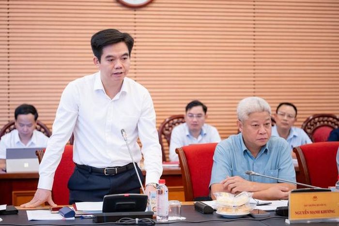 Cục trưởng Cục Tiền lương và Bảo hiểm xã hội, Bộ Nội vụ Phạm Trường Giang.
