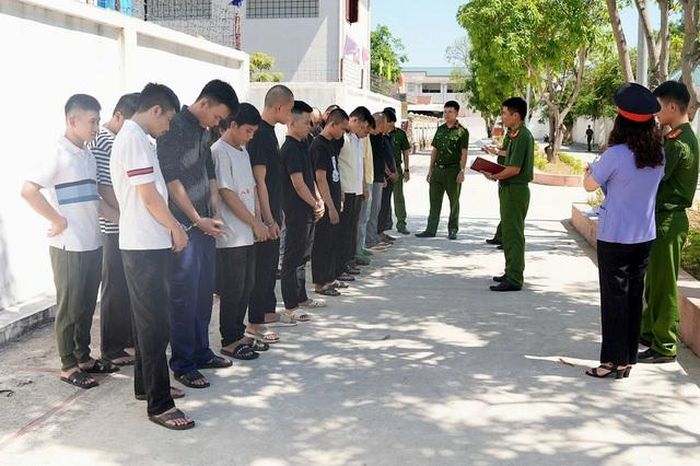 Đối tượng trong chuyên án bị bắt giữ.