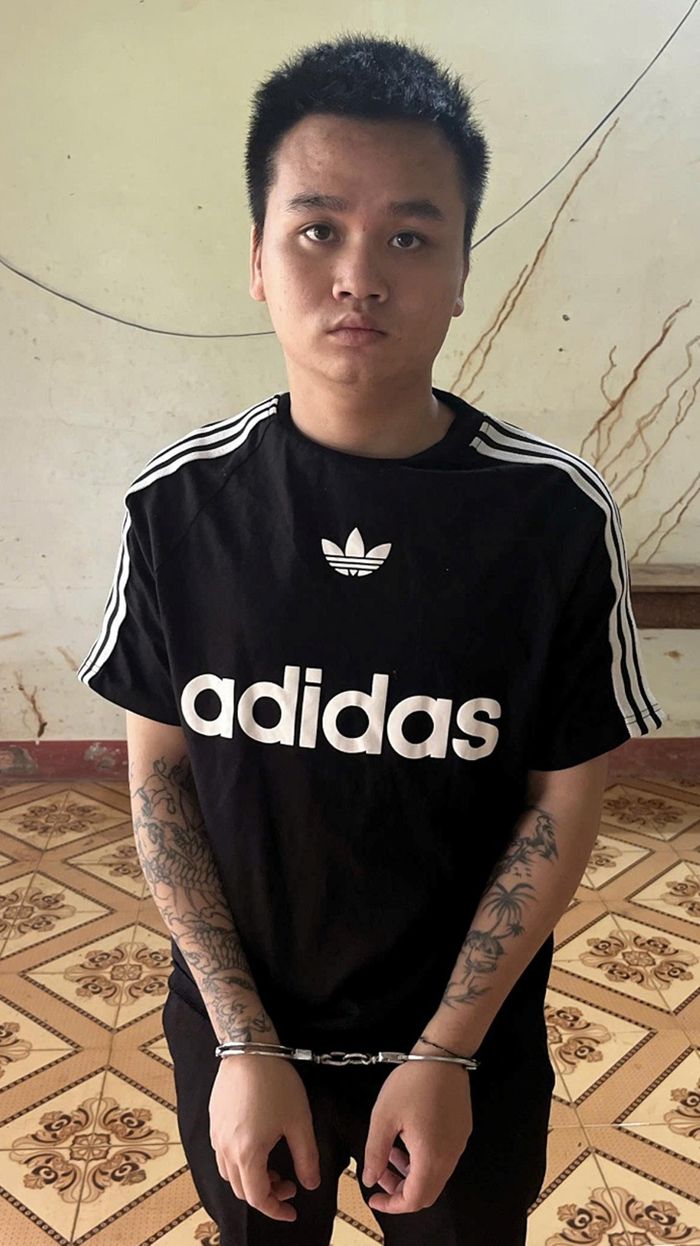  Lục Văn Dương thời điểm bị bắt giữ. 