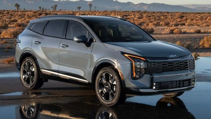  Kia Sportage mới có thể sở hữu thêm tùy chọn PHEV. Ảnh: Kia.