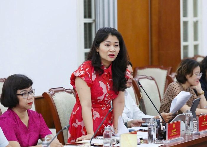 Cục trưởng Cục Hợp tác Quốc tế Nguyễn Phương Hòa phát biểu tại buổi làm việc
