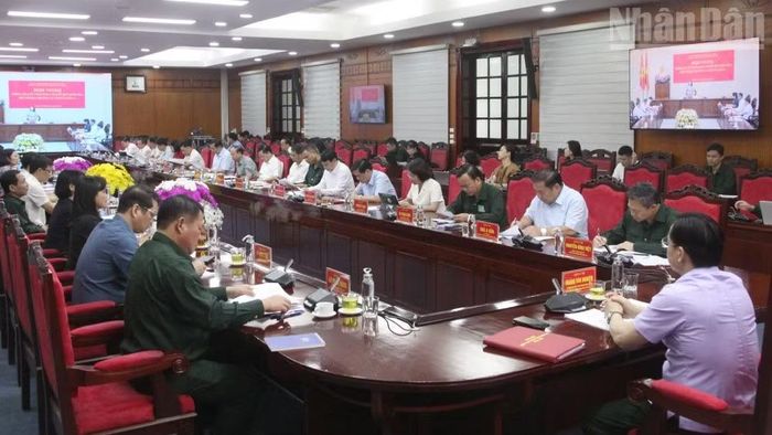 Hội nghị thông qua dự thảo báo cáo kết quả kiểm tra đợt 2 của Bộ Chính trị, Ban Bí thư đối với Ban Thường vụ Tỉnh ủy Sơn La được tổ chức trực tuyến.