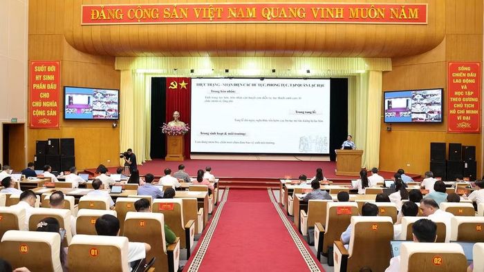 Hội nghị được tổ chức theo hình thức trực tiếp và trực tuyến đến 158 điểm cầu với sự tham gia của hơn 16.200 đại biểu.