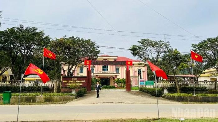 Trung tâm hành chính xã Sơn Cẩm Hà, thành phố Đà Nẵng.