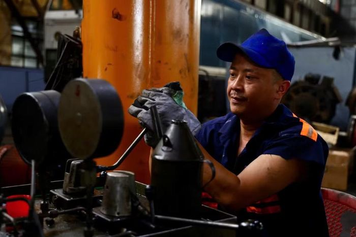 Vẻ bình thản trong sự tập trung cao độ.