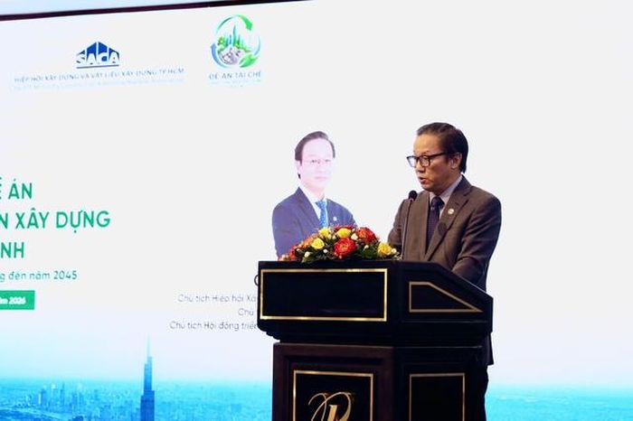 Ông Đinh Hồng Kỳ, Chủ tịch Hiệp hội Xây dựng và Vật liệu xây dựng TPHCM (SACA)