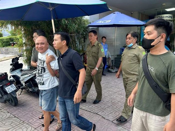 Ngô Minh Quyễn bị bắt giữ.