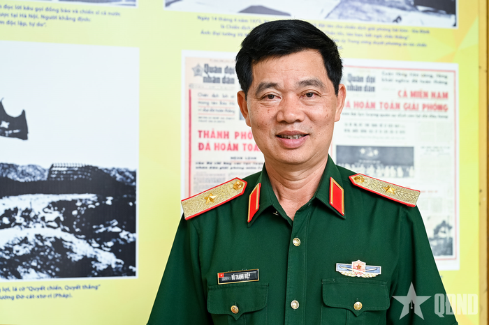 Thiếu tướng, GS, TS, NGND Vũ Thanh Hiệp. 