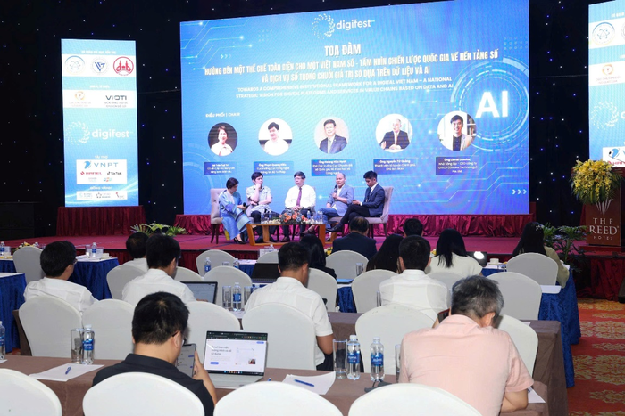  Diễn đàn Quốc gia Số Việt Nam 2026 (Vietnam Digital Summit 2026) diễn ra ngày 5-6 tại Ninh Bình. Ảnh: Bộ Khoa học và Công nghệ 
