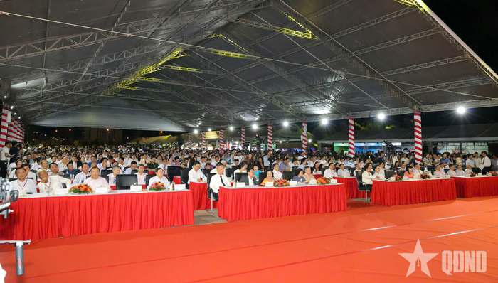 Quang cảnh lễ khai mạc.