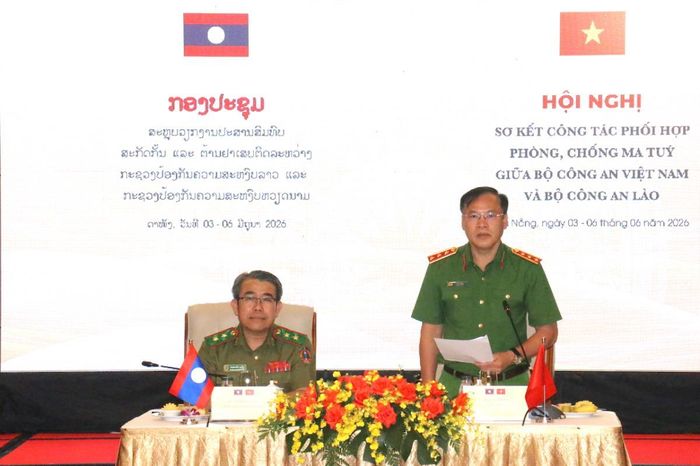 Thượng tướng Nguyễn Văn Long, Thứ trưởng Bộ Công an Việt Nam phát biểu chỉ đạo tại hội nghị
