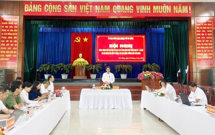 Phó Chủ tịch UBND thành phố Đà Nẵng Trần Chí Cường phát biểu chỉ đạo.