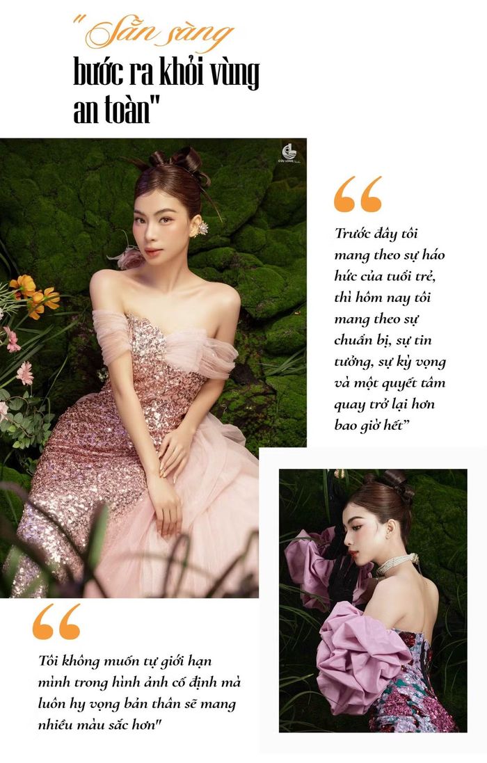 — Nhiều người nhận xét chị mang hình ảnh tri thức, an toàn và khá "ngoan". Trong khi Miss Grand Vietnam lại là sân chơi đề cao cá tính và sức hút sân khấu. Chị sẽ làm gì để phá bỏ định kiến đó?