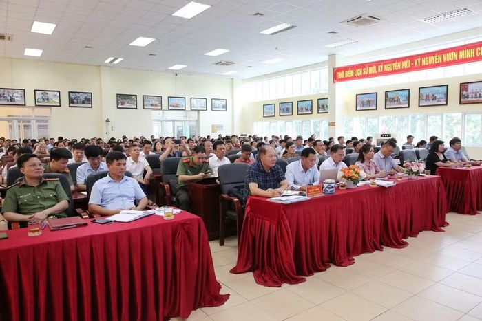 Quang cảnh hội nghị triển khai công tác tổ chức Kỳ thi tốt nghiệp THPT năm 2026 của tỉnh Bắc Ninh.