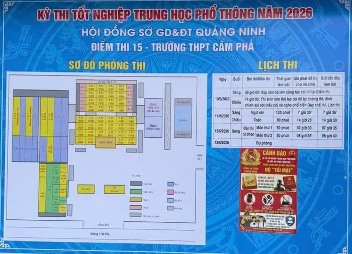 Từ mô hình tuyên truyền của Công an tỉnh Quảng Ninh, nhiều địa phương thiết kế, nhân rộng logo, pano, áp phích tuyên truyền về bảo vệ bí mật Nhà nước, phòng ngừa gian lận thi cử bằng công nghệ cao.