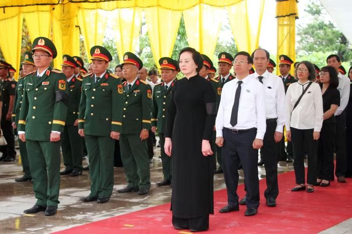 Phó Thủ tướng Phạm Thị Thanh Trà dự Lễ truy điệu các Anh hùng liệt sĩ.