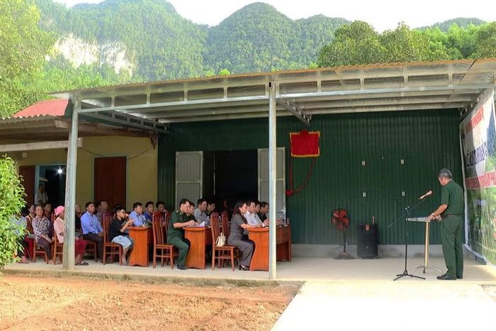 Sau quá trình thi công, 23 căn nhà đã hoàn thành, bàn giao cho người dân.