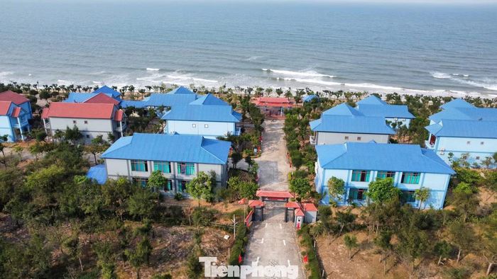 Một phần công trình nằm trong dự án được nhà đầu tư xây dựng.