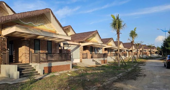 Dãy nhà thuộc dự án cũng chưa thể đưa vào sử dụng.