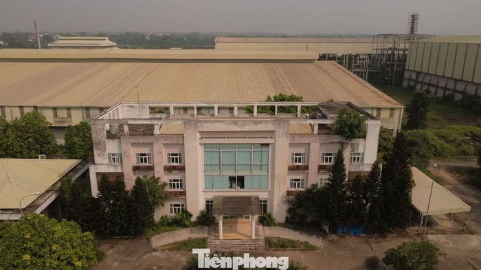 Thế nhưng, sau khoảng 3 năm triển khai, dự án bất ngờ dừng thi công và rơi vào tình trạng "đắp chiếu" kéo dài. Theo thời gian, khu nhà máy từng được kỳ vọng trở thành dự án công nghiệp trọng điểm nay phủ kín cỏ dại và cây bụi. Bên trong khuôn viên nhà máy vắng lặng, nhiều hạng mục xây dựng dang dở đã có dấu hiệu xuống cấp. Cỏ dại mọc um tùm, len lỏi vào các khu nhà xưởng, bám kín nền bê tông và các công trình phụ trợ. Bên ngoài hàng rào dự án, một số diện tích đất được người dân tận dụng để trồng cỏ, chăn nuôi, trong khi bên trong khung cảnh hoang vắng, trái ngược hoàn toàn với kỳ vọng về một nhà máy sản xuất quy mô lớn từng được đặt ra.