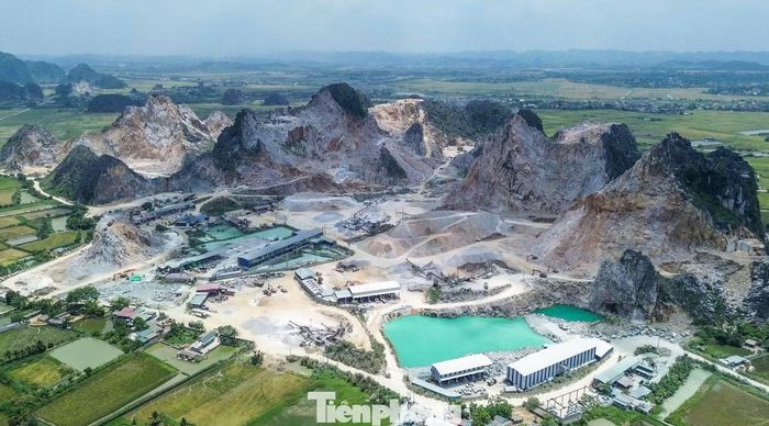 Thanh Hóa có nhiều mỏ đá đang được các doanh nghiệp khai thác