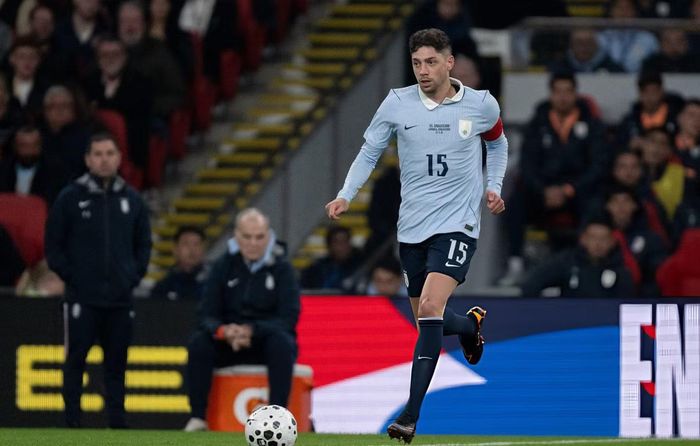 Valverde, hình ảnh điển hình của Uruguay đầy nhiệt huyết.