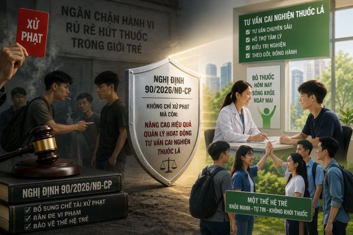 Hậu kiểm góp phần nâng cao chất lượng dịch vụ và hiệu quả của chính sách phòng, chống tác hại thuốc lá trong giai đoạn mới.