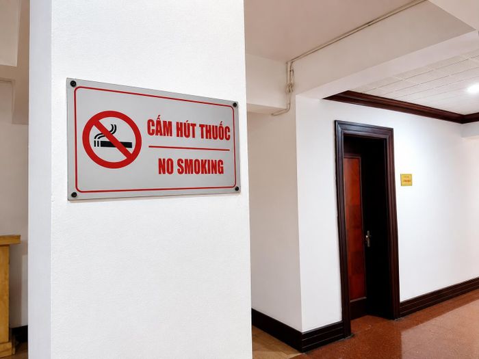 Môi trường không khói thuốc được xem là một trong những tiêu chí trong xây dựng hình ảnh doanh nghiệp và nâng cao chất lượng môi trường lao động.