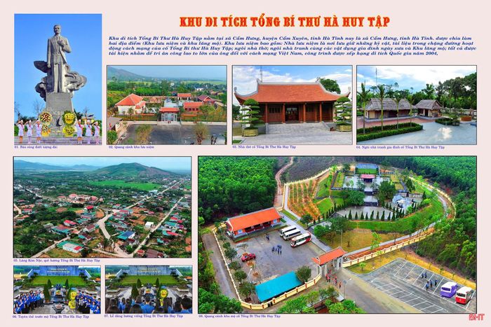 Bộ ảnh Khu di tích Tổng Bí thư Hà Huy Tập của tác giả Lê Quang Diện.