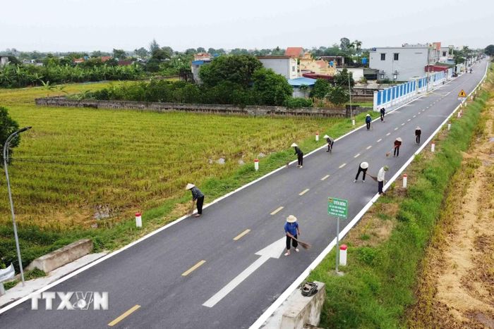 Lan tỏa ý thức giữ gìn môi trường. (Nguồn ảnh: TTXVN)